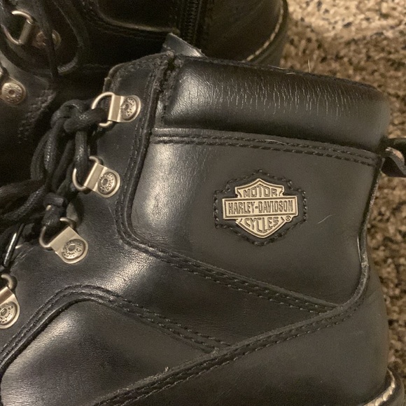 Harley Davidson Riding Boots - Picture 3 of 9